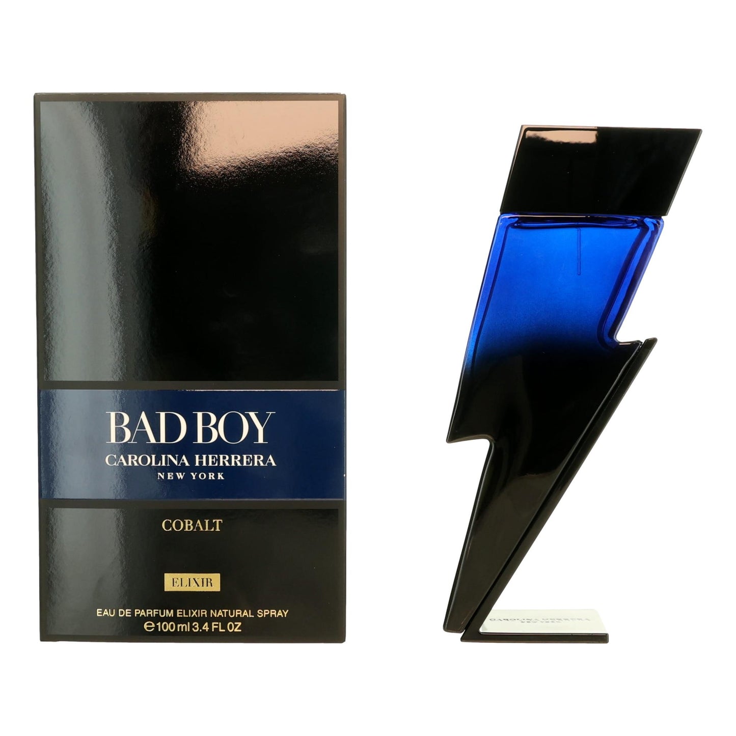 Bad Boy Cobalt Elixir EDP Elixir by Carolina Herrera - bottle image