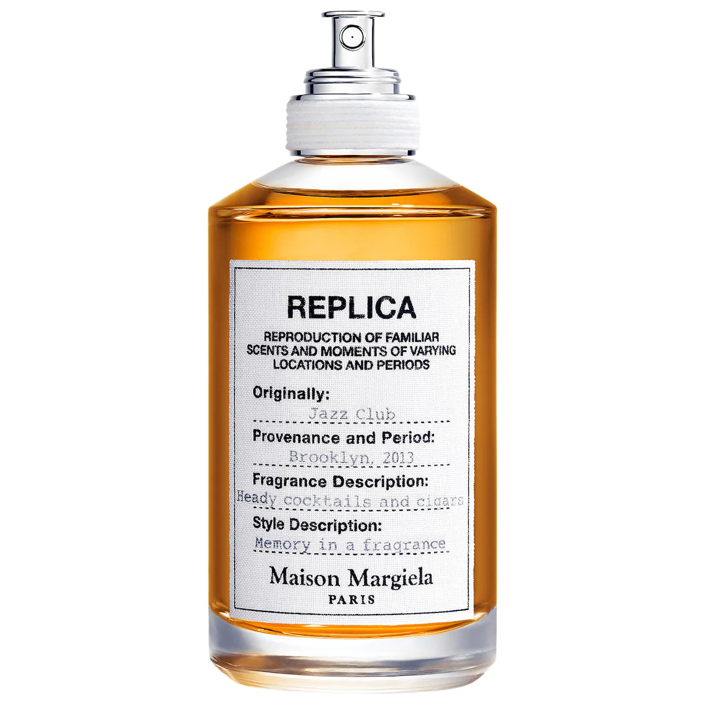Replica Jazz Club by Maison Margiela, 3.4 oz EDT Spray for Unisex