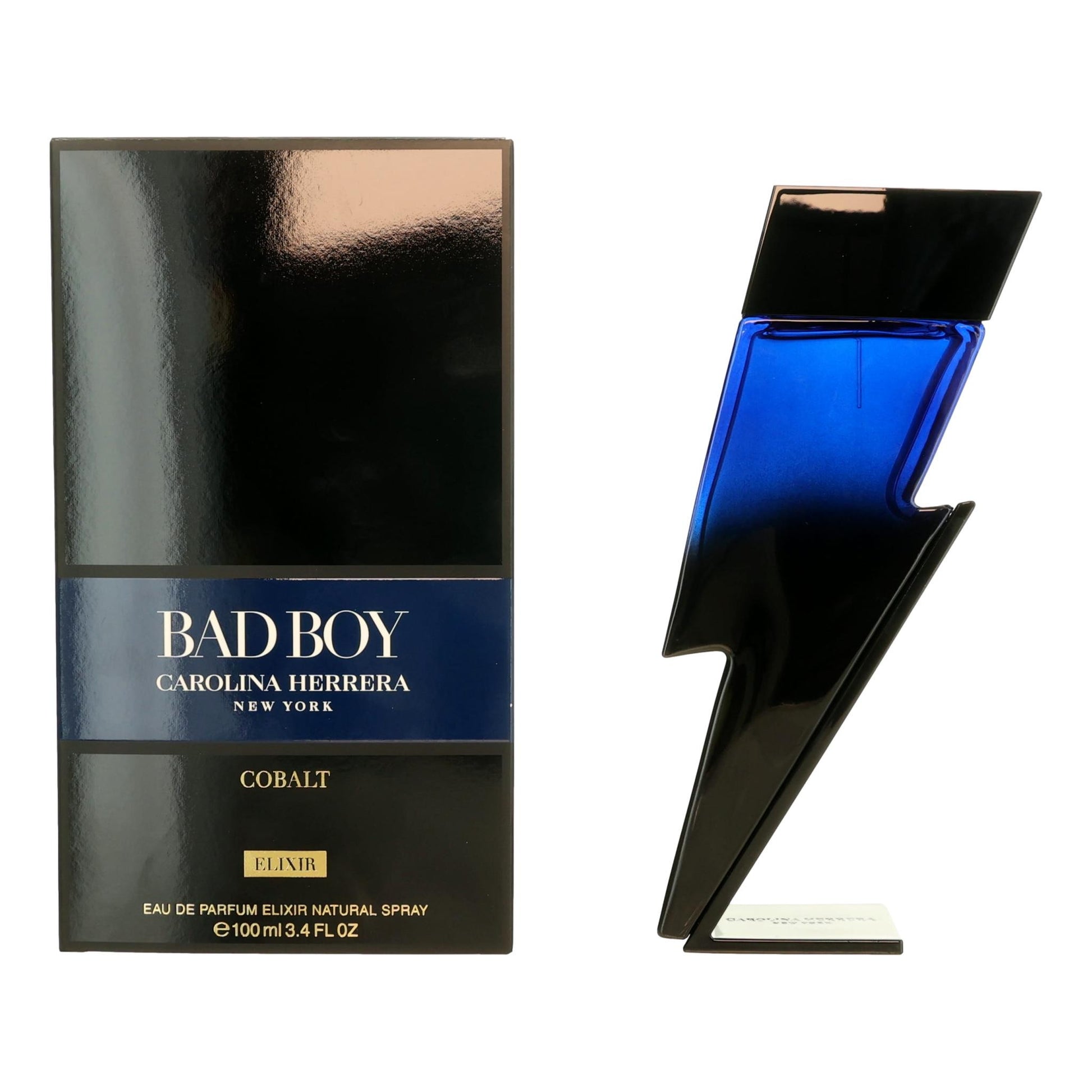 Bad Boy Cobalt Elixir EDP Elixir by Carolina Herrera - bottle image