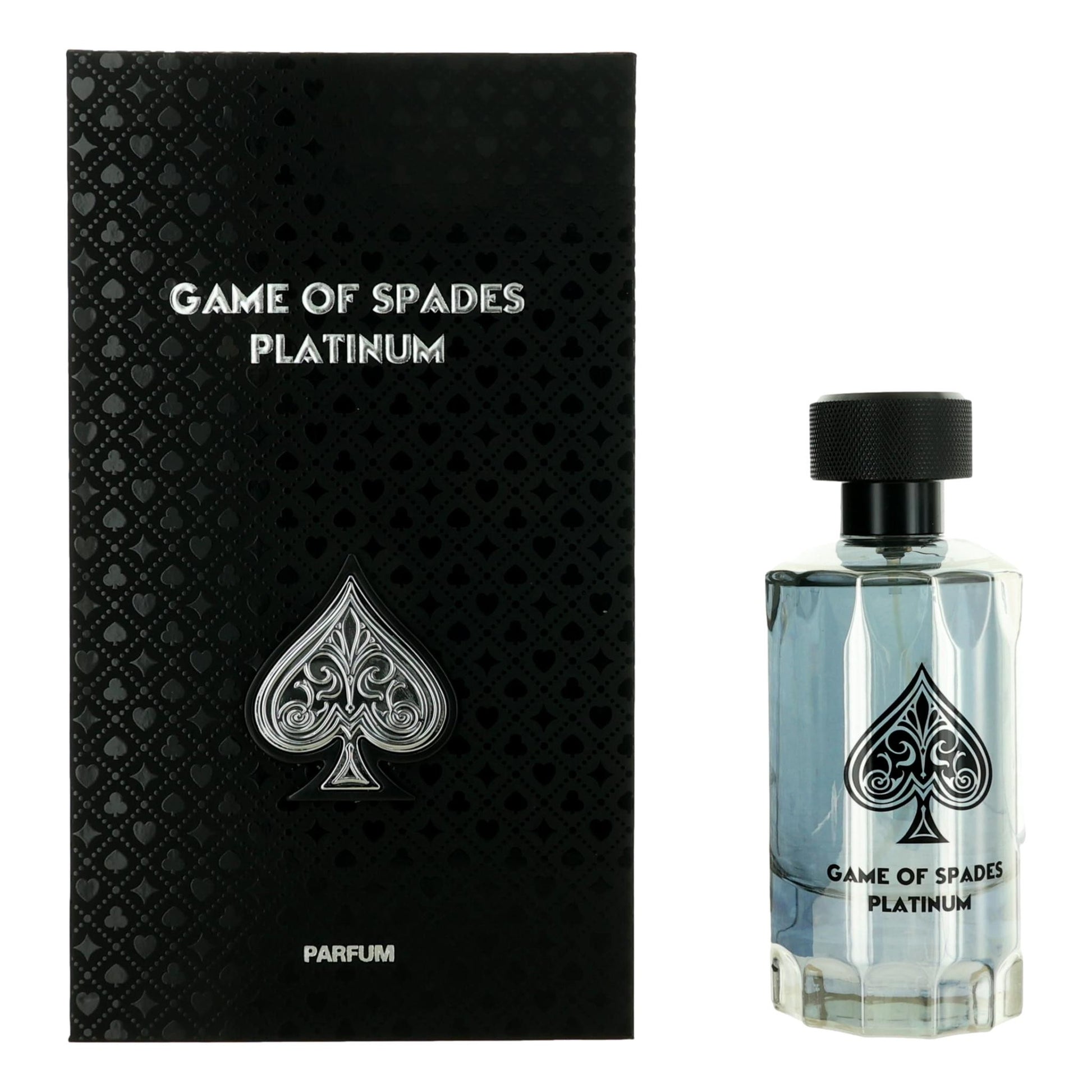 Game of Spades Platinum Parfum by Jo Milano - bottle image