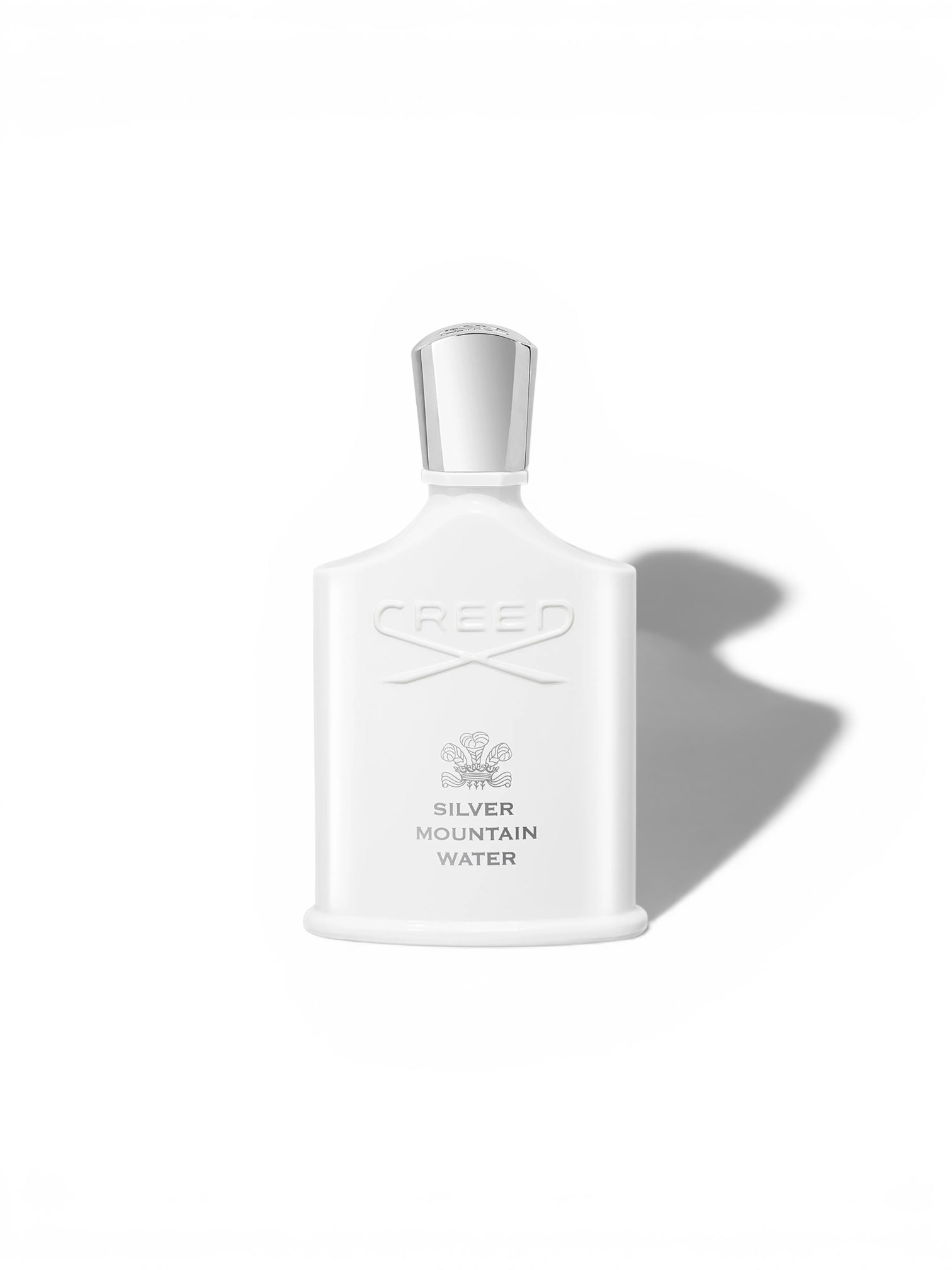 Creed Silver Mountain Water eau de toilette bottle on a white background
